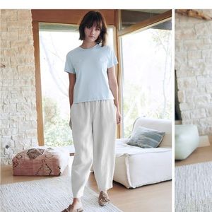 NWT Quince 100% European Linen Pants